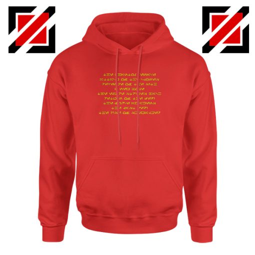 Skywalker Saga Films Hoodie Star Wars Saga Films Hoodie Size S-2XL Red