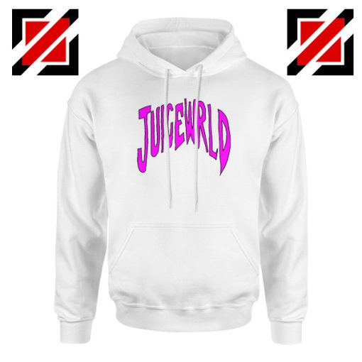 American Rapper Hoodie Juice WRLD Logo Hoodie Size S-2XL White