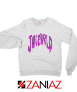 American Rapper Sweatshirt Juice WRLD Logo Sweatshirt Size S-2XL White