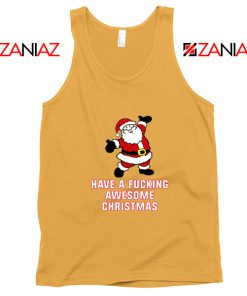 Meme Quote Awesome Christmas Tank Top