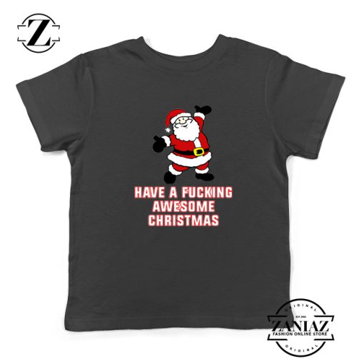 Funny Awesome Christmas Kids T-Shirt