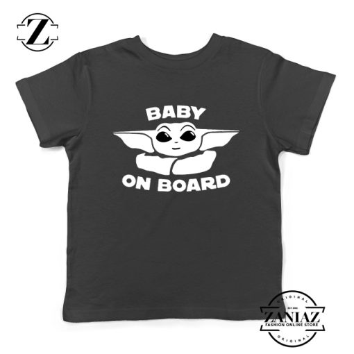 Baby On Board The Mandalorian Kids T-shirt