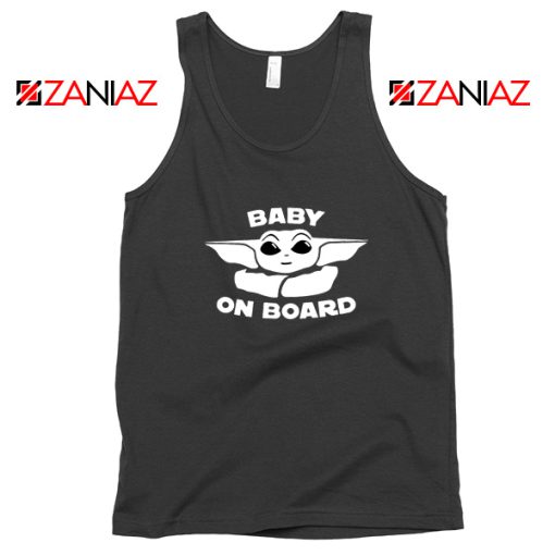 Baby On Board The Mandalorian Tank Top