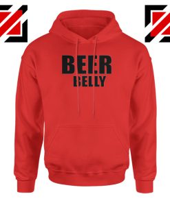 Beer Belly Funny Saying Hoodie Funny Gym Best Hoodie Size S-2XL Red