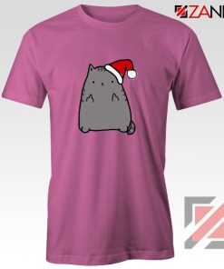 Buy Christmas Kitty T-Shirt Ugly Christmas Tee Shirt Size S-3XL Pink