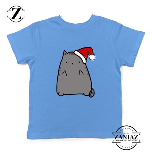 Christmas Kitty Cat Kids T-Shirt