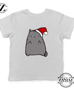 Buy Christmas Kitty Youth T-Shirt Ugly Christmas Kids T-shirt White