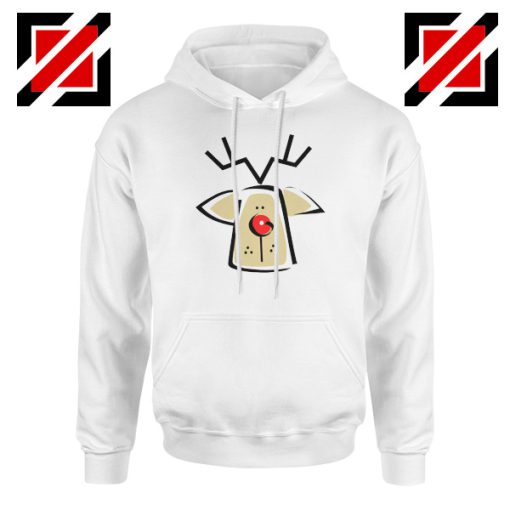 Buy Christmas Reindeer Hoodie Ugly Christmas Hoodie Size S-2XL White