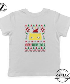 Buy MEOW Christmas Kids T-Shirt Ugly Christmas Size S-XL White