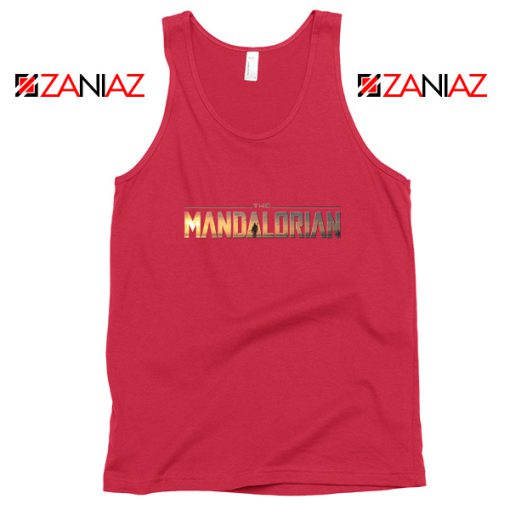 Buy Mandalorian Logo Tank Top Star Wars Best Tank Top Size S-3XL Red