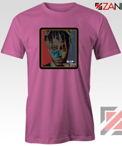 Cheap RIP Wrld Tee Shirts Hip Hop Music T-Shirt Size S-3XL Pink