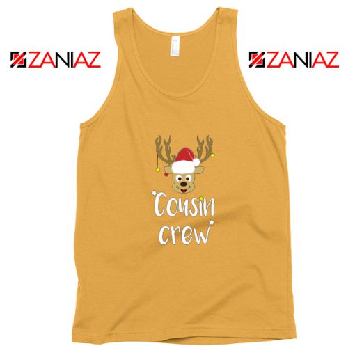 Cousin Crew Tank Top Family Christmas Tank Top Size S-3XL Sunshine