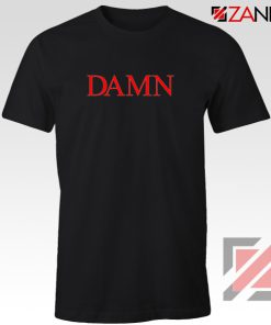 DAMN Album T-Shirt Kendrick Lamar Tee Shirt Size S-3XL Black