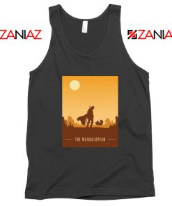 Earthy Mandalorian Tank Top Star Wars TV Series Tank Top Size S-3XL