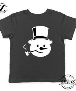 Frosty The Snowman Kids T-Shirt Christmas Gift Youth T-Shirt Black