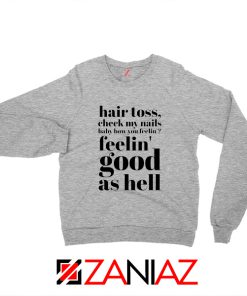 Good As Hell Lyrics Sweatshirt Lizzo Lyrics Best Sweatshirt Size S-2XL