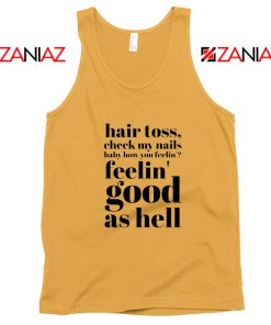 Good As Hell Lyrics Tank Top Lizzo Lyrics Best Tank Top Size S-3XL Sunshine