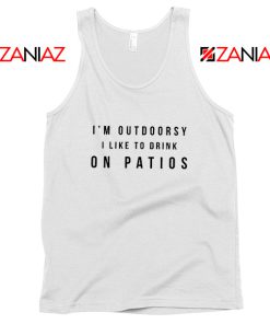 I Am Outdoorsy Funny Tank Top