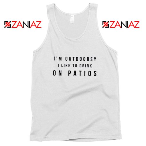 I Am Outdoorsy Funny Tank Top