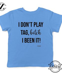 I Don't Play Tag Lizzo Lyrics Kids T-shirt