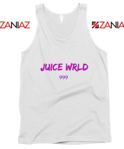 Juice WRLD 999 Text Tank Top American Rapper Tank Top Size S-3XL White