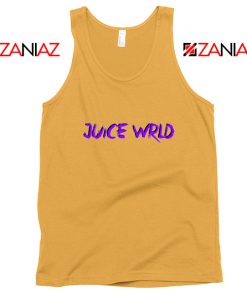 Juice WRLD Purple Logo Tank Top Hiphop Music Tank Top Size S-3XL