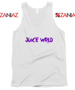 Juice WRLD Purple Logo Tank Top Hiphop Music Tank Top Size S-3XL White