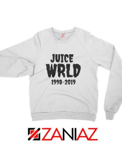 Juice WRLD RIP Sweatshirt Women Music Sweatshirt Size S-2XL White