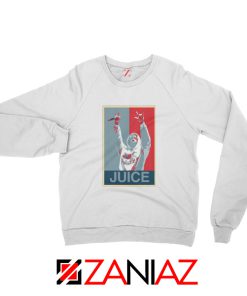 Juice World Concert Sweatshirt Music Lover Sweatshirt Size S-2XL White