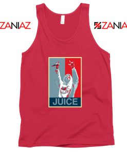 Juice World Concert Tank Top Music Lover Tank Top Size S-3XL Red