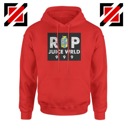 Juice World Musicion Hoodie Music Rapper Hoodie Size S-2XL Red