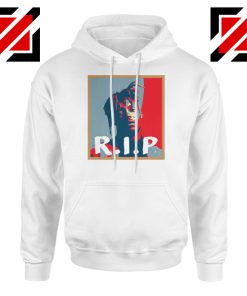 Juice World RIP Hoodie Rapper Music Hoodie Size S-2XL White