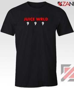 Juice Wrld 9 9 9 T-Shirt American Music Tee Shirt Size S-3XL Black