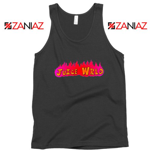 Best Rapper Juice Wrld Fire Tank Top