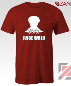 Juice Wrld Lovers Tee Shirt Musician T-Shirt Size S-3XL Red