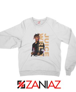 Juice Wrld Merch Sweatshirt Fan Music Rapper Sweatshirt Size S-2XL White