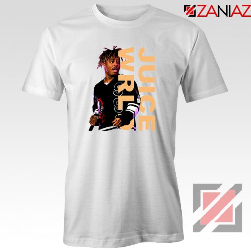 Juice Wrld Merch Tee Shirt Fan Music Rapper T-Shirt Size S-3XL White