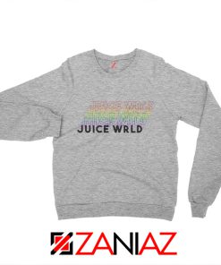 Juice Wrld Rainbow Sweatshirt Juice Wrld Sweatshirt Size S-2XL