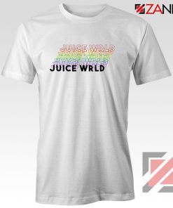 Juice Wrld Rainbow Tee Shirt Juice Wrld T-Shirt Size S-3XL White