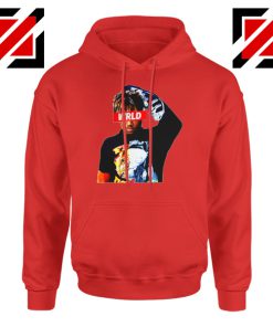 Juice Wrld Songwriter Hoodie Music Rapper Hoodie Size S-2XL Red