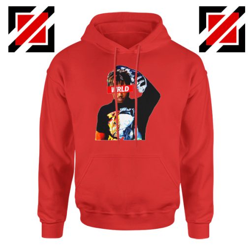 Juice Wrld Songwriter Hoodie Music Rapper Hoodie Size S-2XL Red