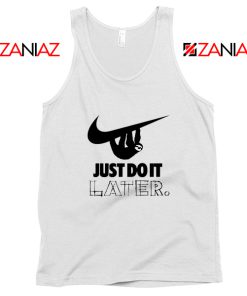 Just Do It Later Nike Logo Tank Top