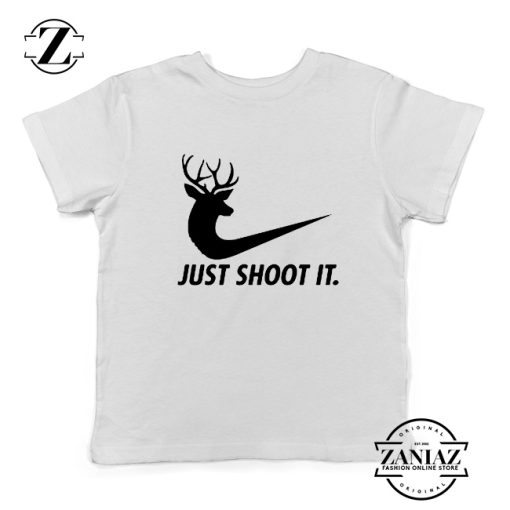 Just Shoot It Parody Kids T-shirt