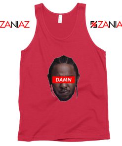 Kendrick Lamar DAMN Tank Top Music Lover Tank Top Size S-3XL Red