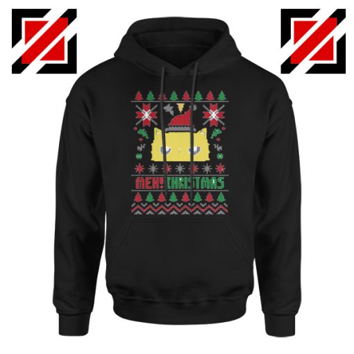 MEOW Cat Christmas Hoodie