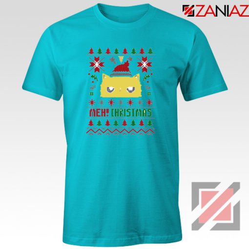 MEOW Christmas Funny T-Shirt