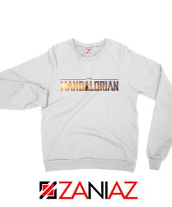 Mandalorian Logo Sweatshirt Star Wars Best Sweatshirt Size S-2XL White