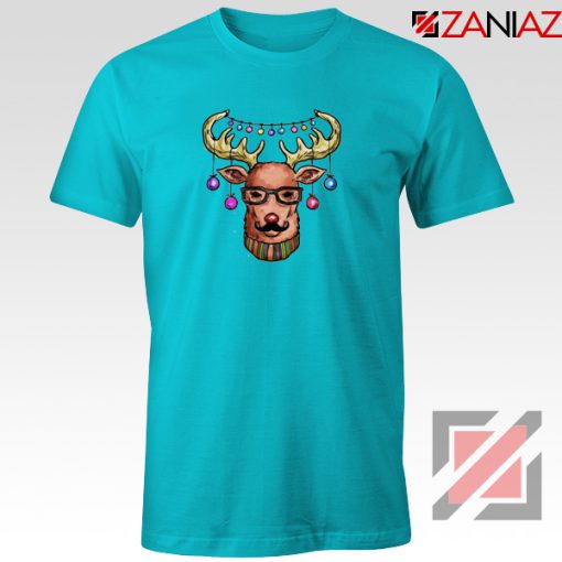 Reindeer Face Christmas T-Shirt