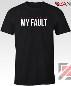 My Fault Wrld T-Shirt American Rapper Tee Shirt S-3XL Black