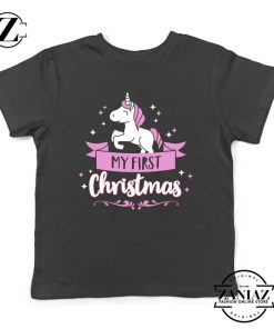 My First Christmas The Unicorn Kids T-Shirt